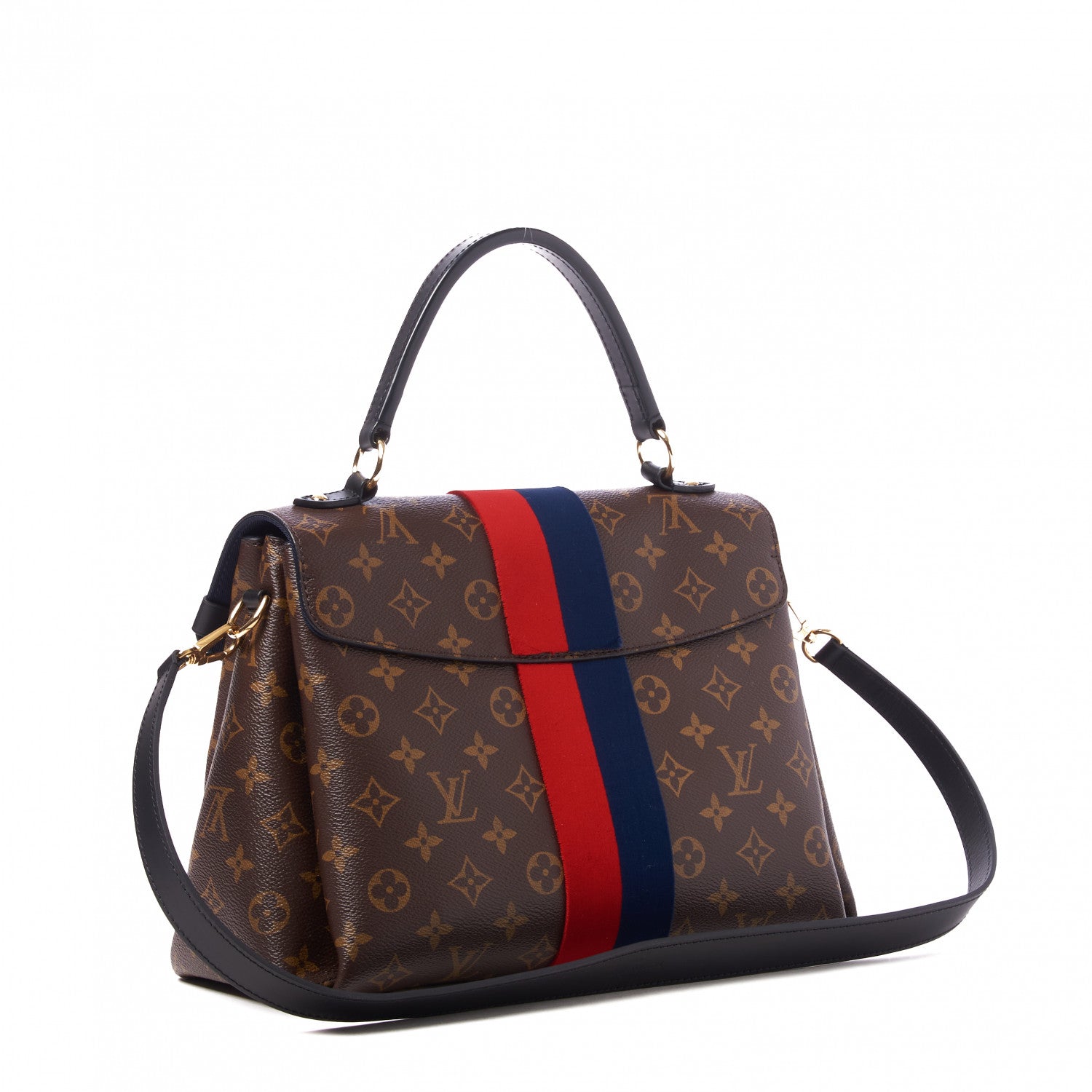 Louis Vuitton Monogram Georges MM Marine Cherry 2 of 8