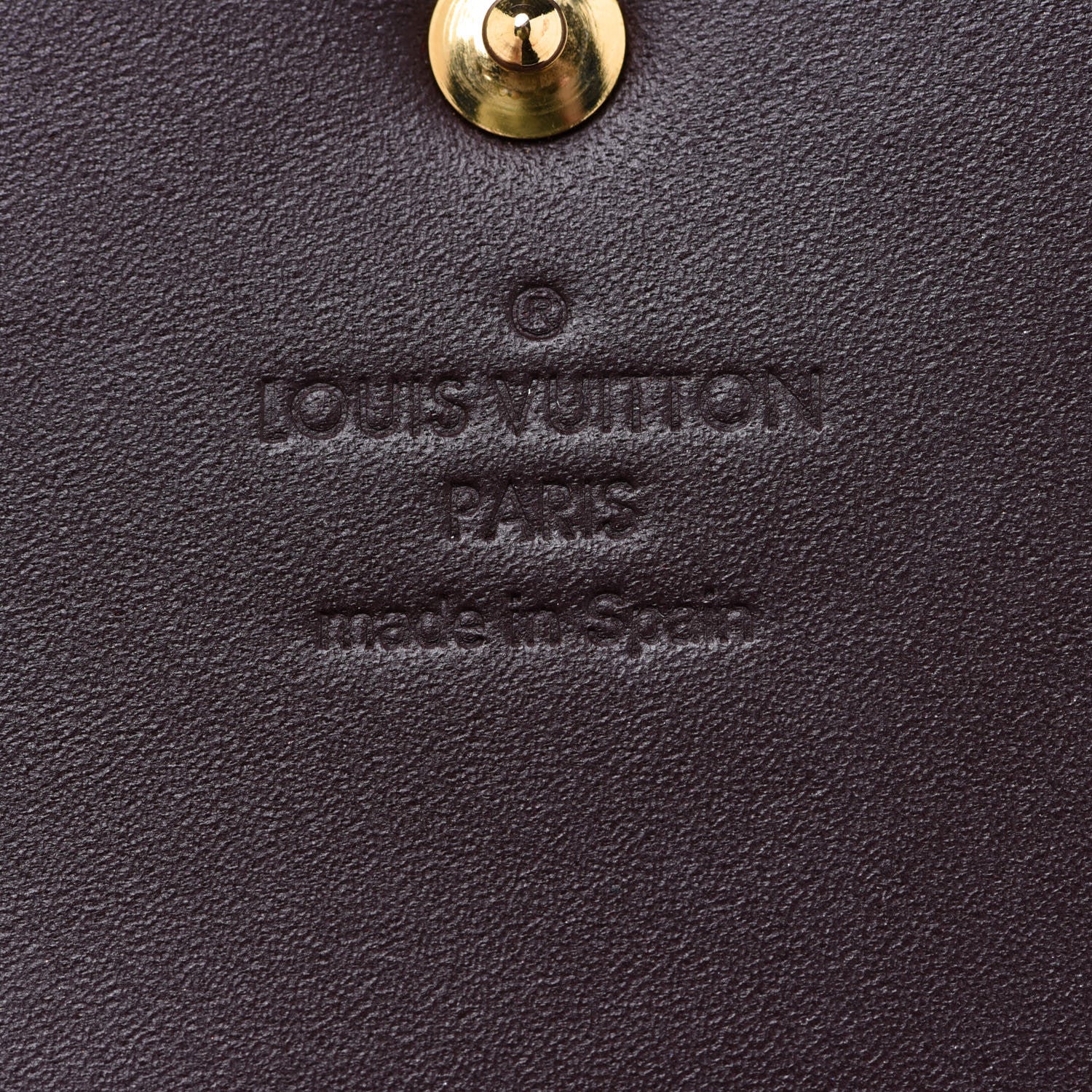 Louis Vuitton Vernis Business Card Holder Amarante 6 of 8
