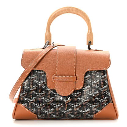 Goyard Goyardine Mini Saigon Black Gold 1 of 8