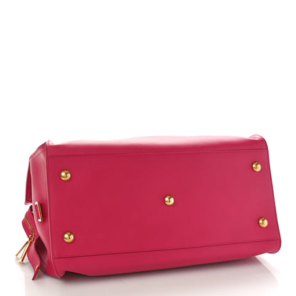 Saint Laurent Calfskin Small Classic Y Cabas Fuchsia 4 of 8