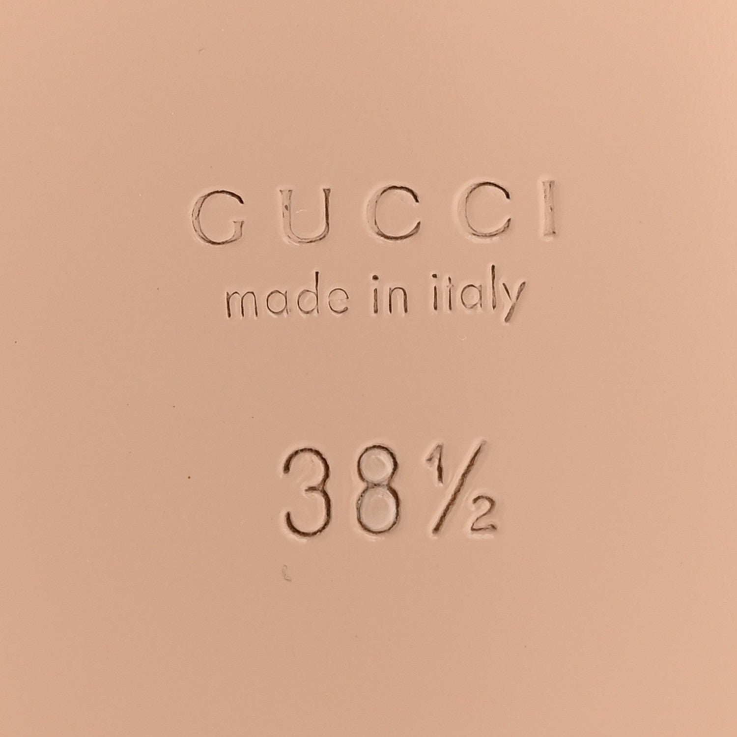 Gucci Cosmos Softy Calfskin Interlocking G Cut Out Slide Sandals 38.5 Rhodamine Pink 8 of 9