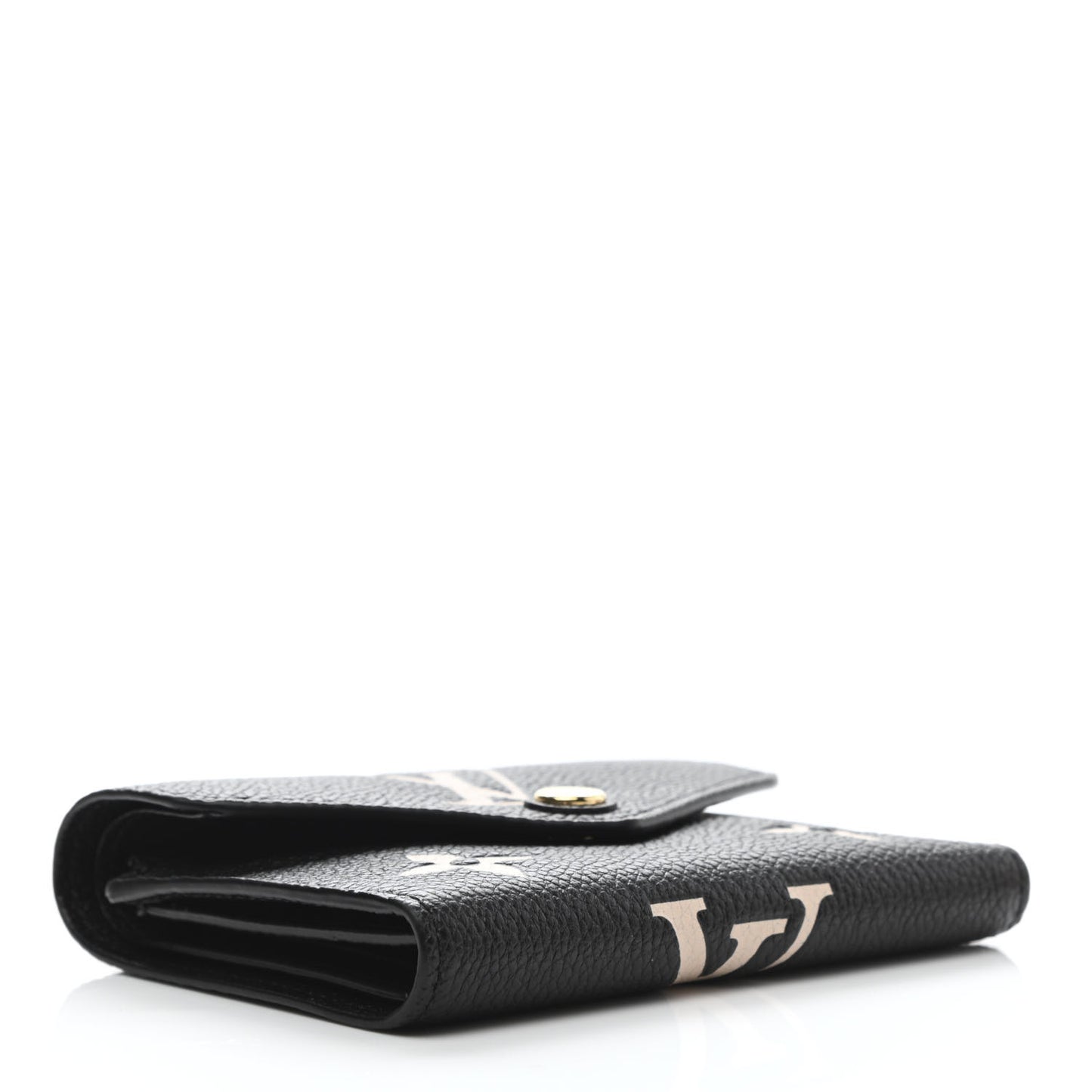 Empreinte Monogram Giant Victorine Wallet Black Beige