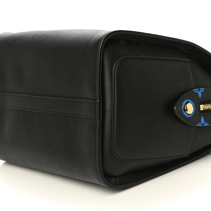 Louis Vuitton Smooth Calfskin Colored Monogram Speedy Amazon MM Blue Black 10 of 17