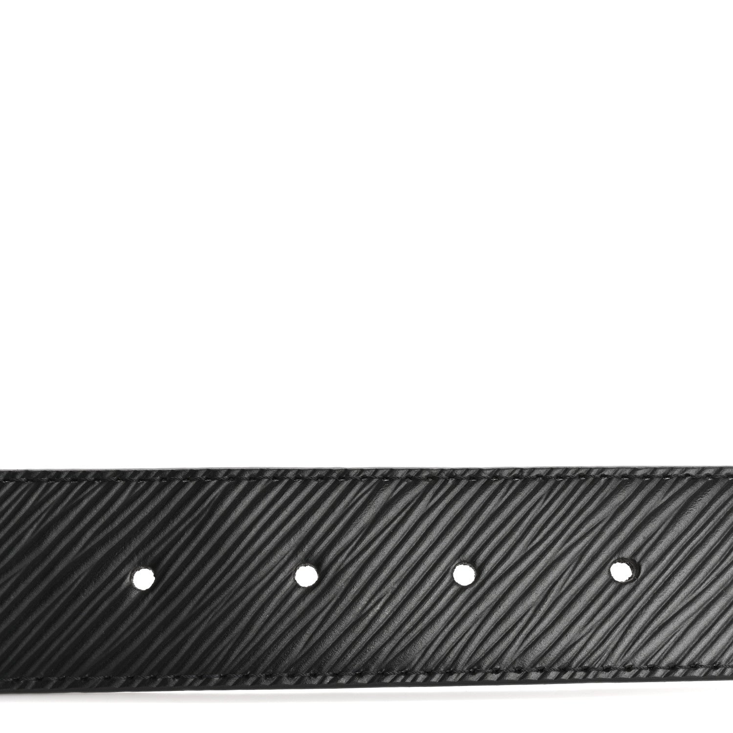 Louis Vuitton Monogram Epi 35mm LV Circle Reversible Belt 85 34 Black 5 of 6
