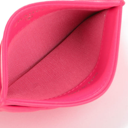 Chanel Lambskin Quilted Card Holder Fuchsia 5 of 8
