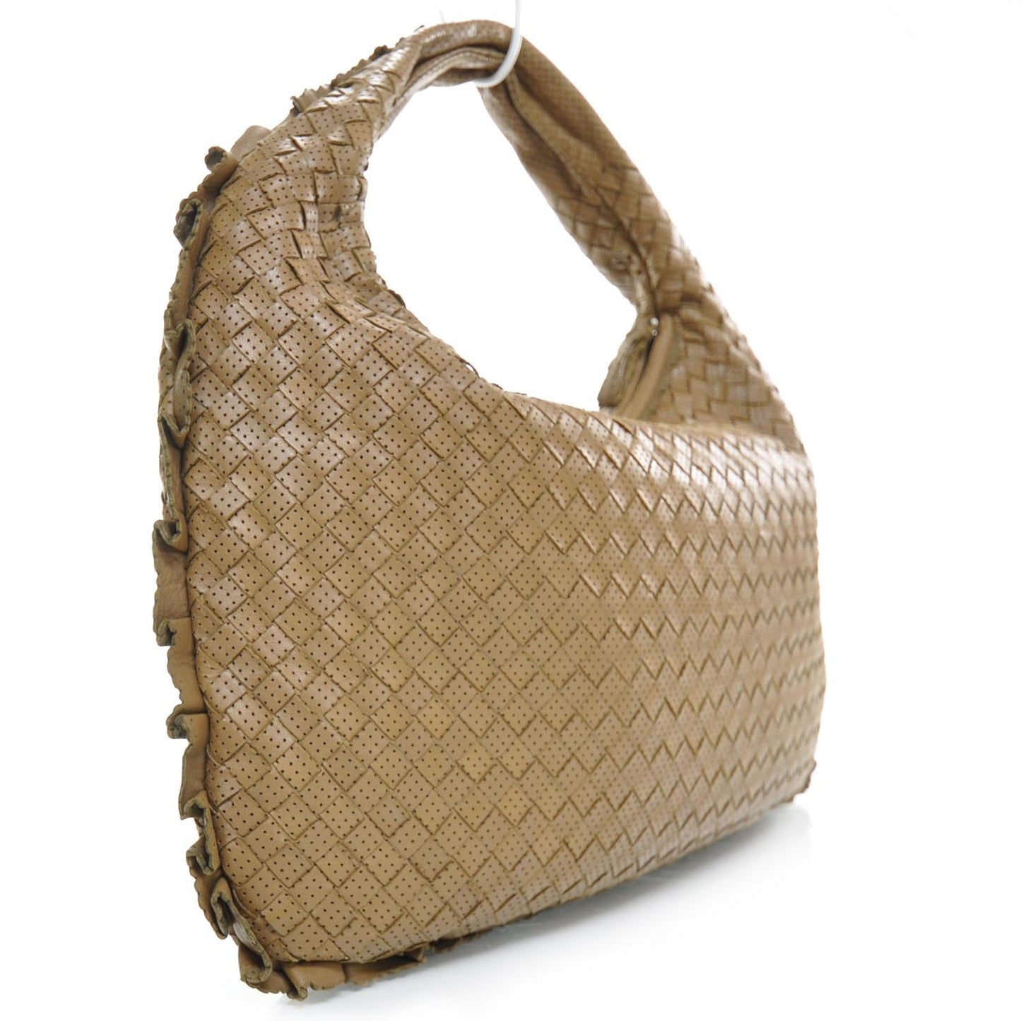 Perforated Ruffle Medium Veneta Hobo