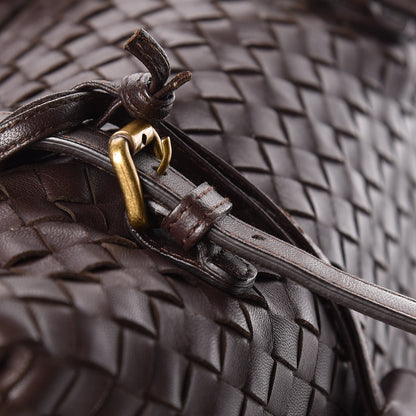 Bottega Veneta Nappa Intrecciato Montaigne Bag Ebano 14 of 24