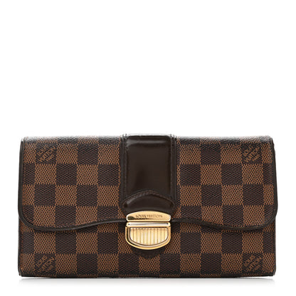 Louis Vuitton Damier Ebene Sistina Wallet 1 of 12