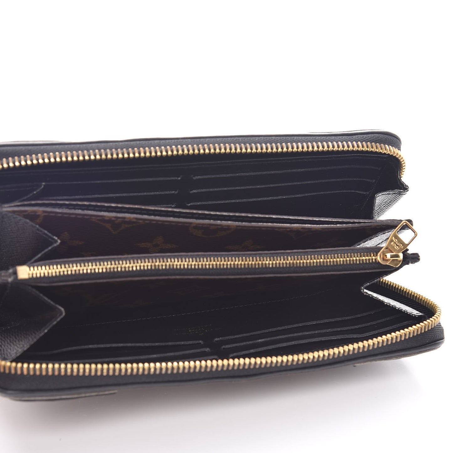 Monogram Zippy Retiro Wallet Black