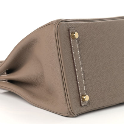 Hermes Togo Birkin 30 Etoupe 8 of 12