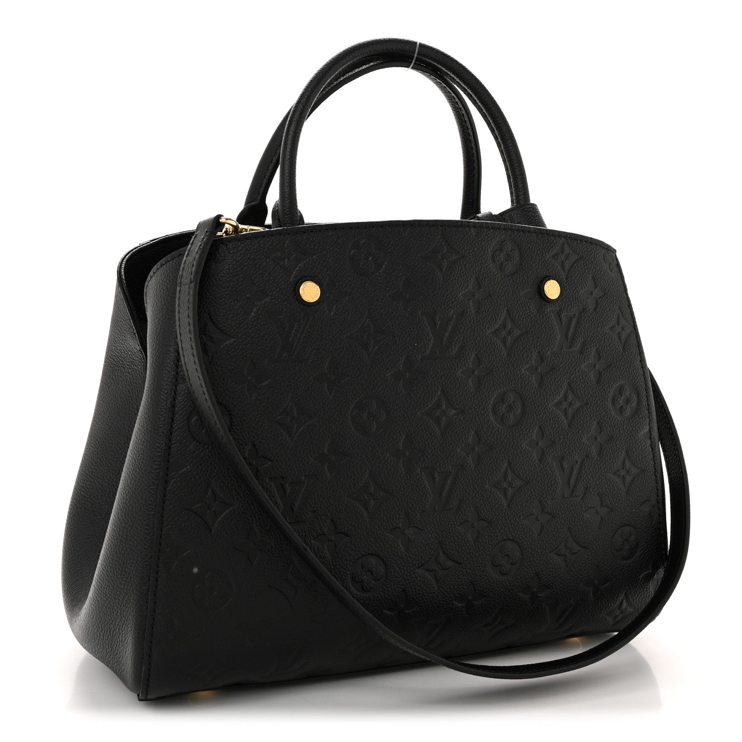 Louis Vuitton Empreinte Montaigne MM Black 3 of 12