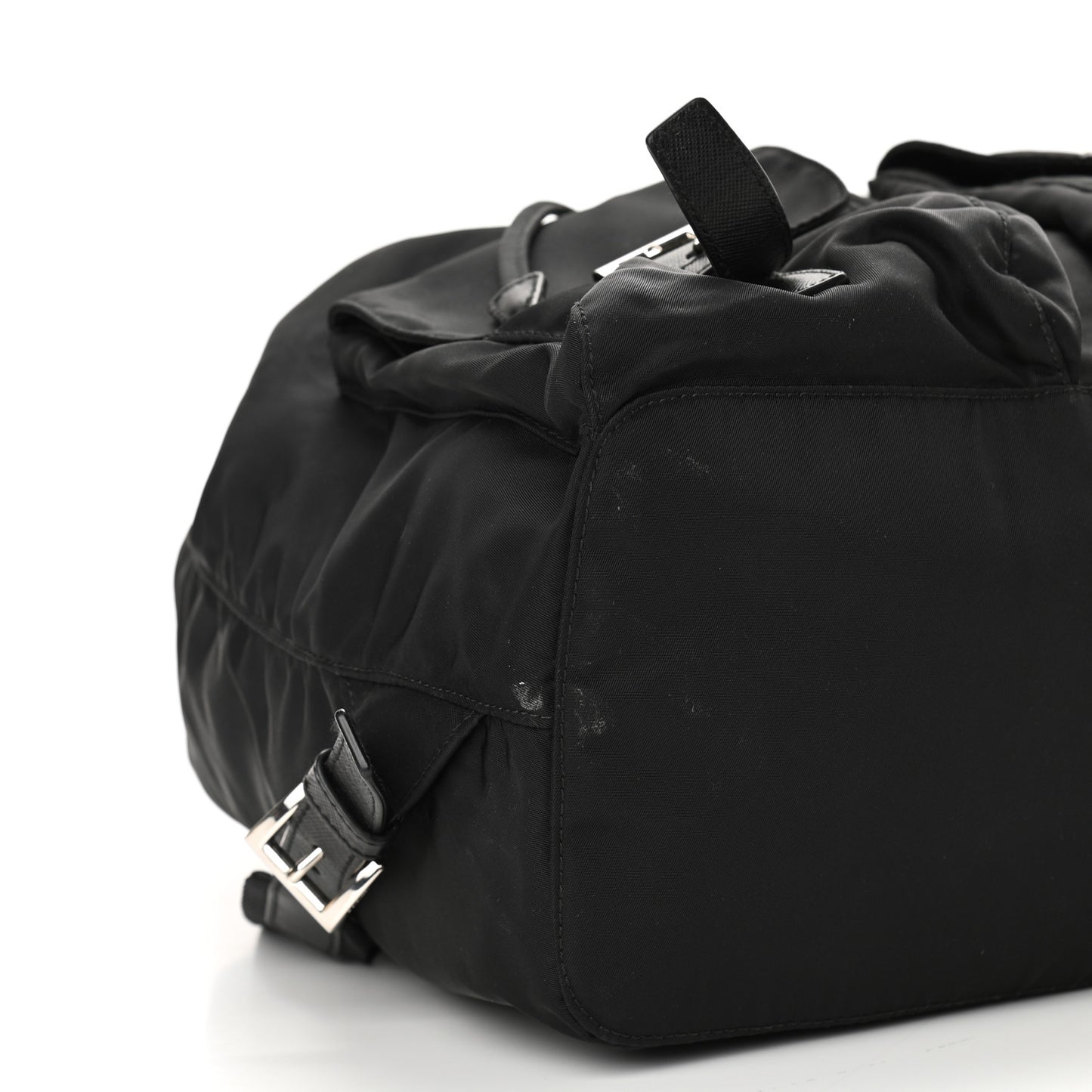 Nylon Vela Medium Backpack Black