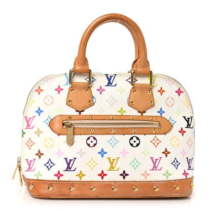 Louis Vuitton Monogram Multicolor Alma PM White 1 of 12