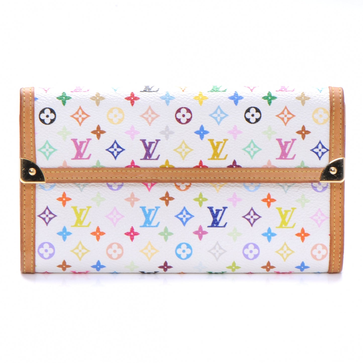 Monogram Multicolor Porte Tresor International Wallet White