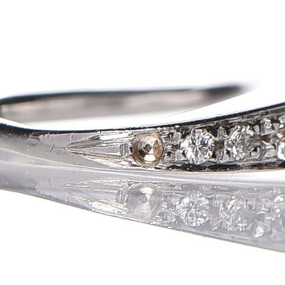 Gucci 18K White Gold Diamond Chiodo Hoop Earrings 5 of 5