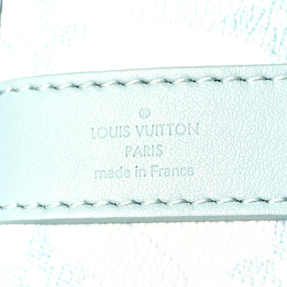 Louis Vuitton Monogram Aquagarden Keepall Bandouliere 25 Crystal Blue 6 of 11