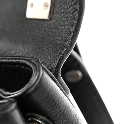 Louis Vuitton Calfskin Lockme II Chain Bag BB Black 11 of 12