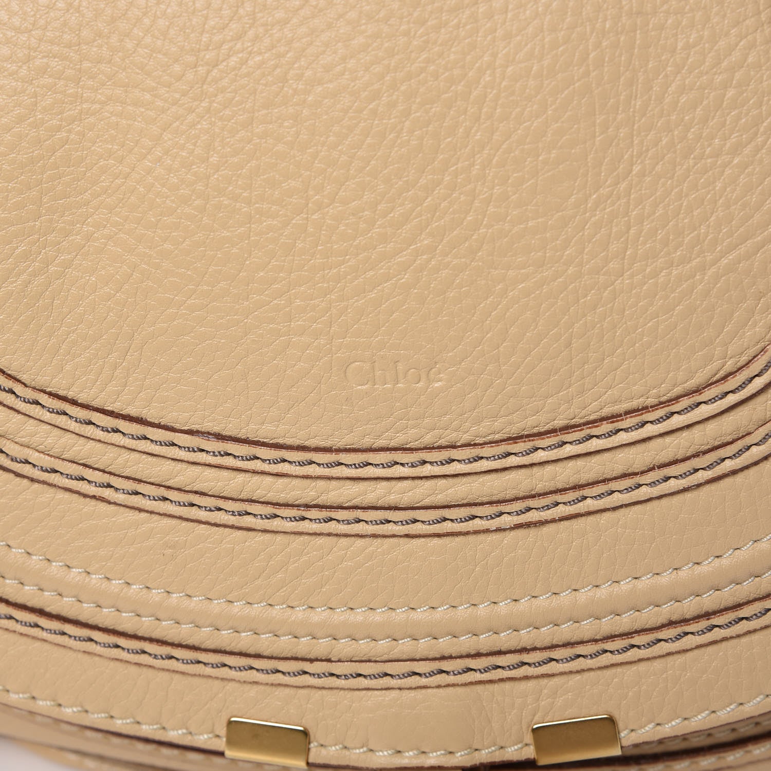 Chloe Calfskin Medium Marcie Hobo Beige 15 of 15