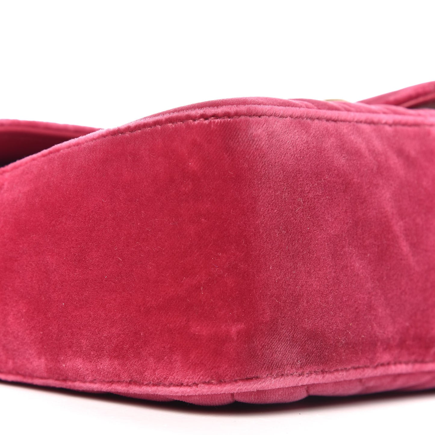 Velvet Matelasse Small GG Marmont Shoulder Bag Light Raspberry Rose