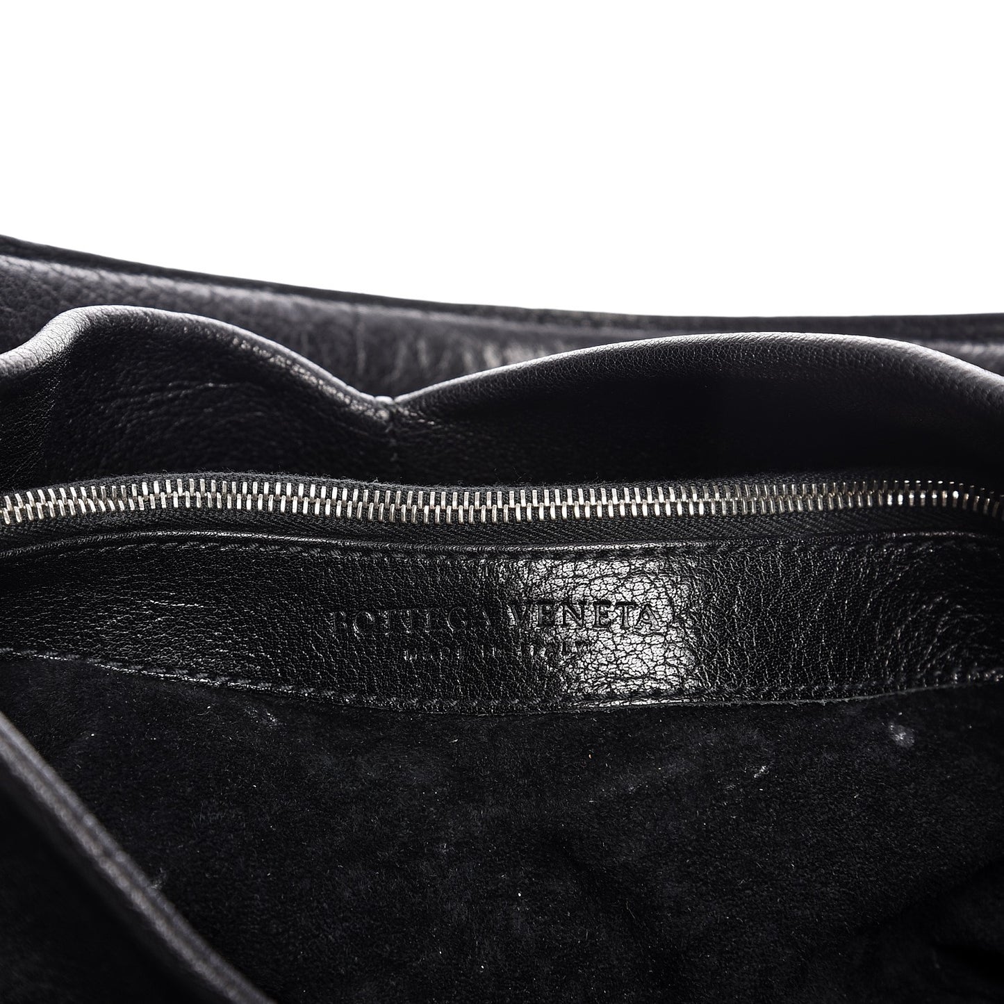 Nappa Intrecciato Aquilone Fortune Cookie Hobo Black