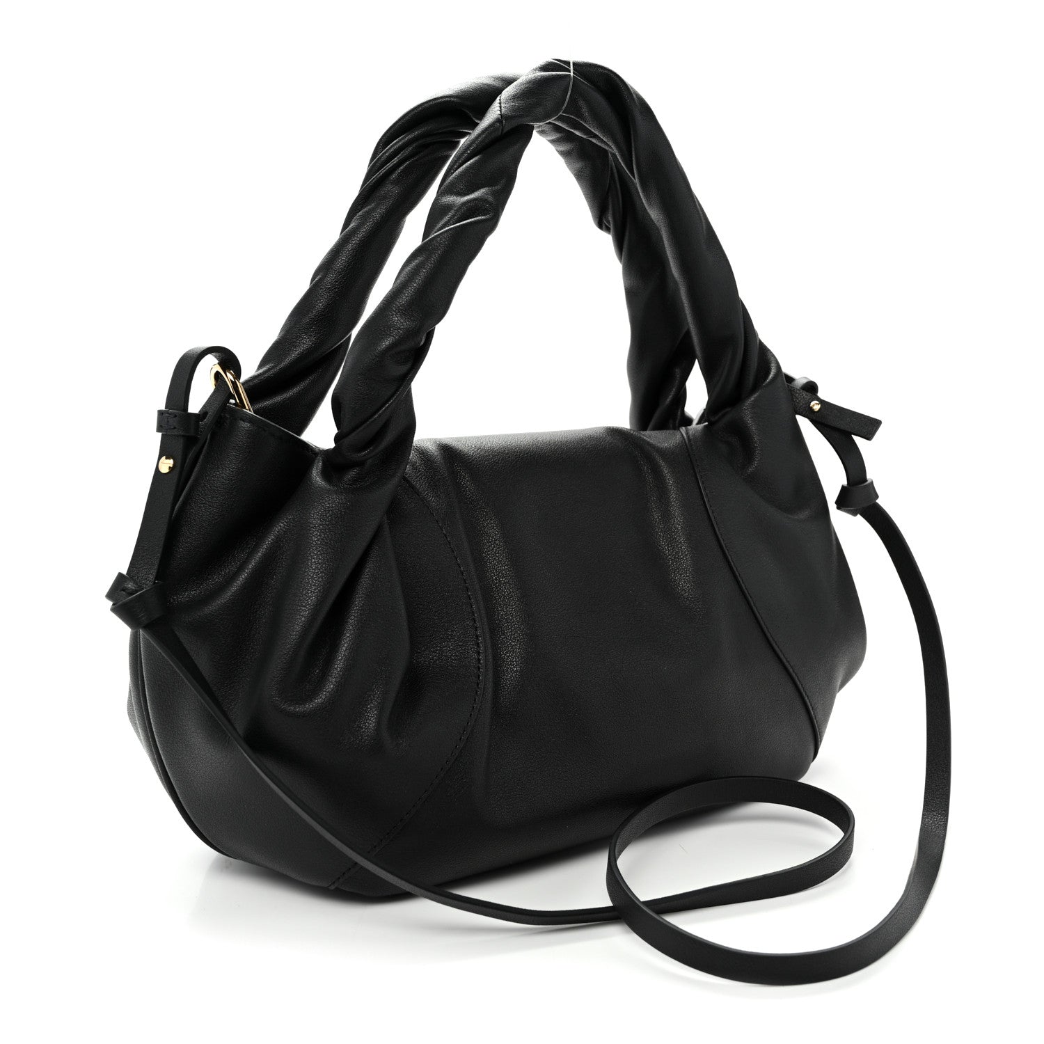 Fendi Calfskin Small Spy Black 3 of 9