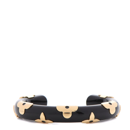 Louis Vuitton Resin Daily Monogram Bracelet S Black 1 of 5