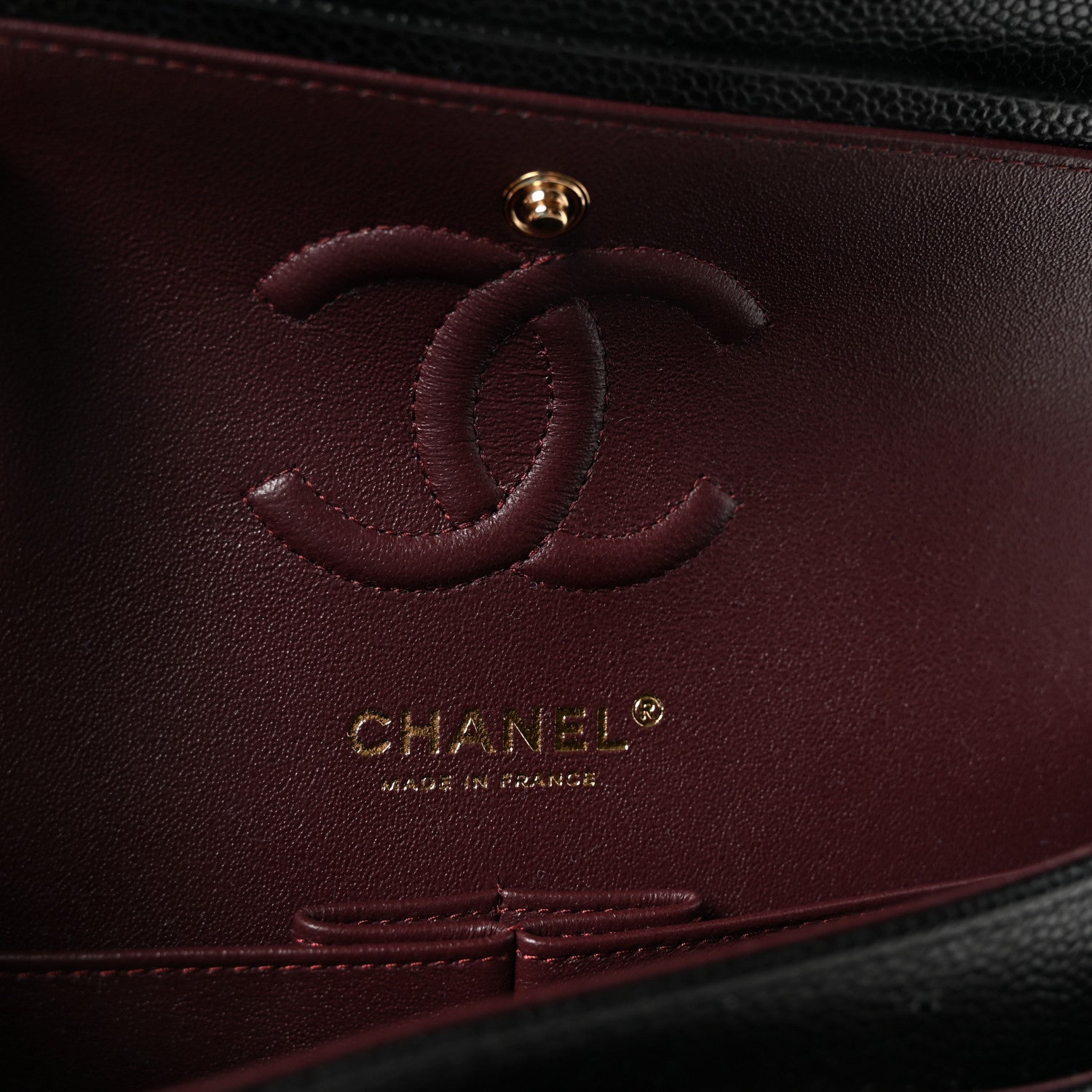 Chanel Caviar Quilted Small Double Flap Black 6 of 11