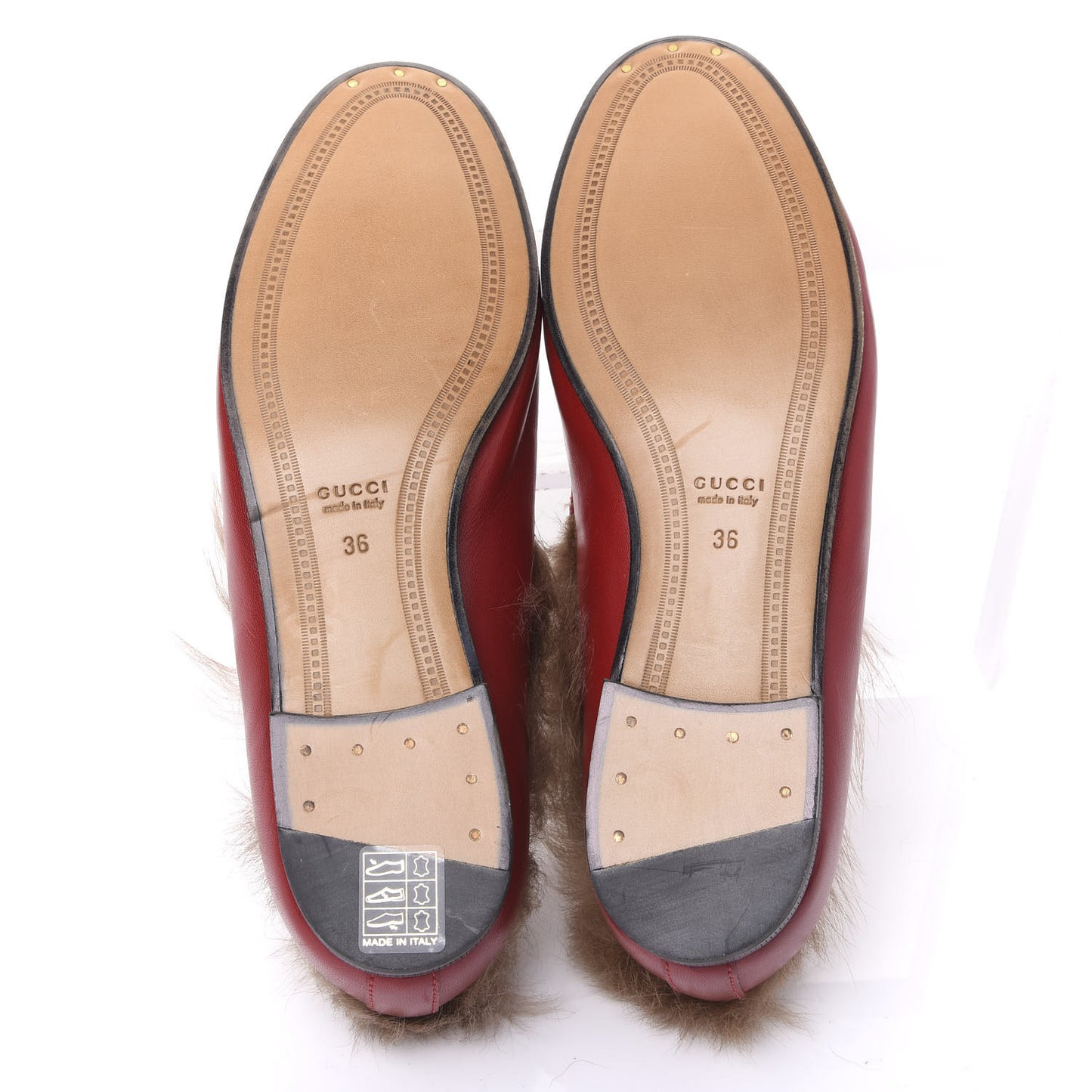 Malaga Kid Fur Womens Jordaan Loafers 36 Hibiscus Red Natural