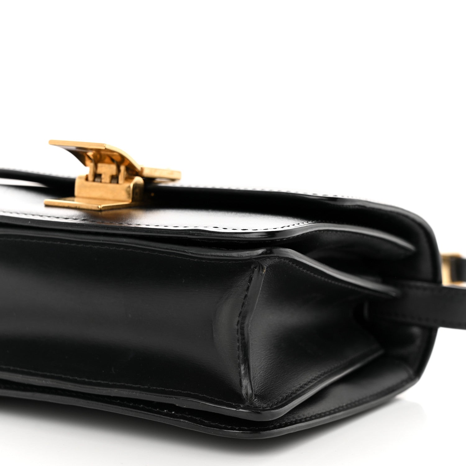 Celine Box Calfskin Small Classic Box Flap Bag Black 10 of 11