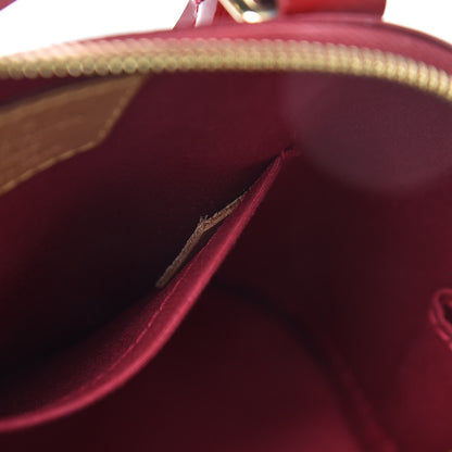 Louis Vuitton Vernis Alma BB Pomme D'Amour 7 of 10