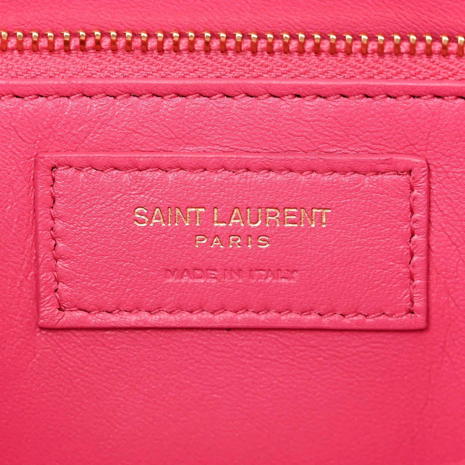 Saint Laurent Smooth Calfskin Le Carre Shoulder Bag Pink 6 of 12