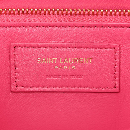 Saint Laurent Smooth Calfskin Le Carre Shoulder Bag Pink 6 of 12