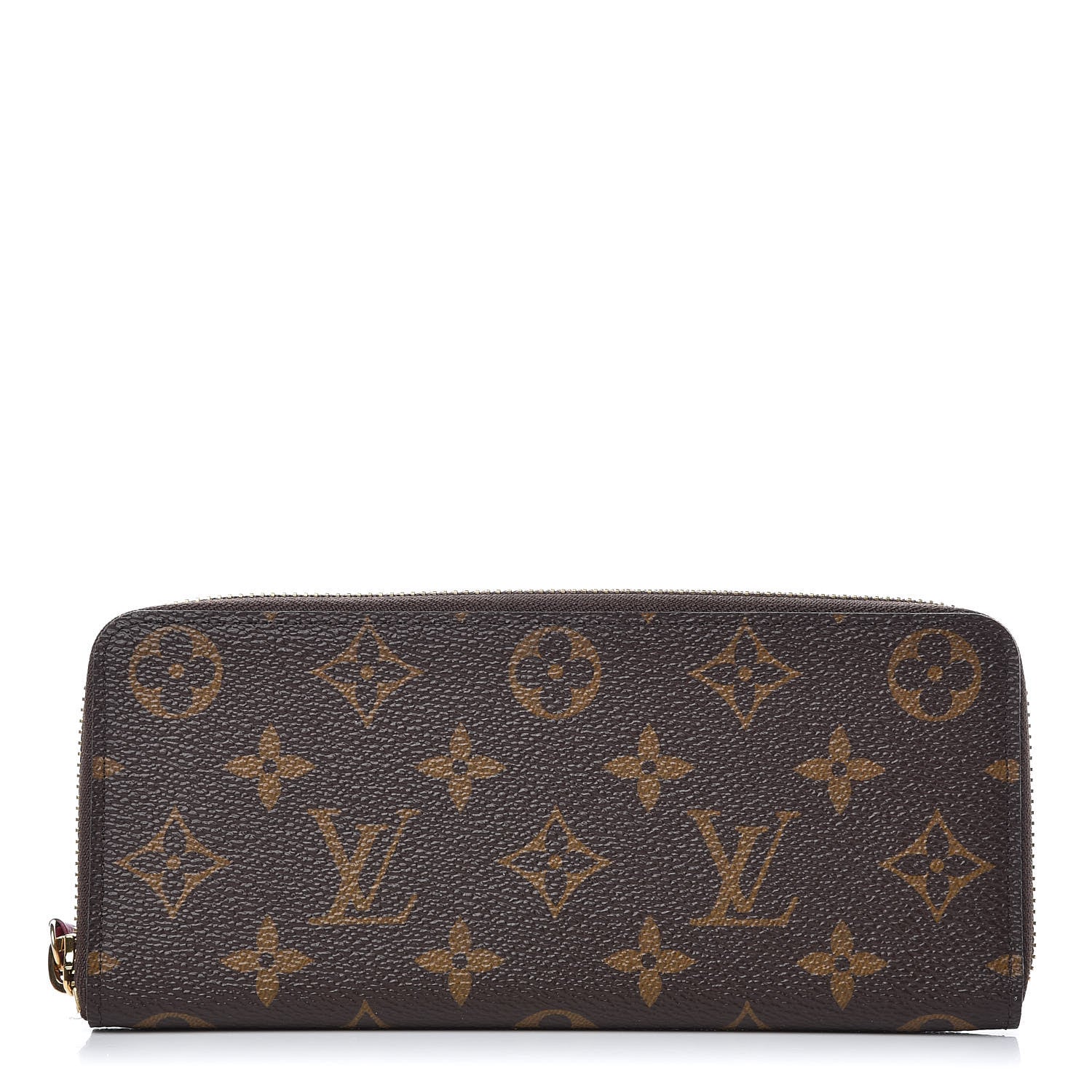 Louis Vuitton Monogram Clemence Wallet Fuchsia 1 of 7