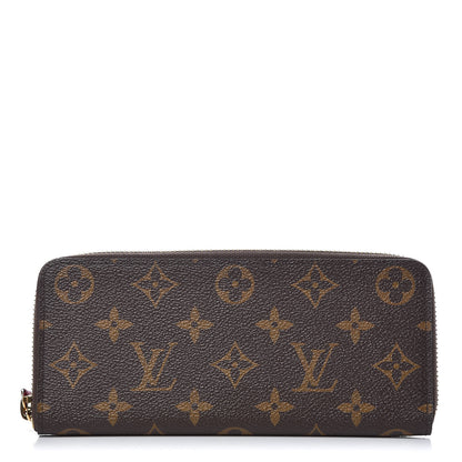 Louis Vuitton Monogram Clemence Wallet Fuchsia 1 of 7
