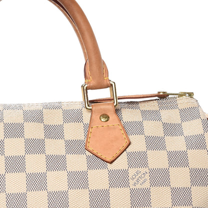 Louis Vuitton Damier Azur Speedy 30 12 of 15