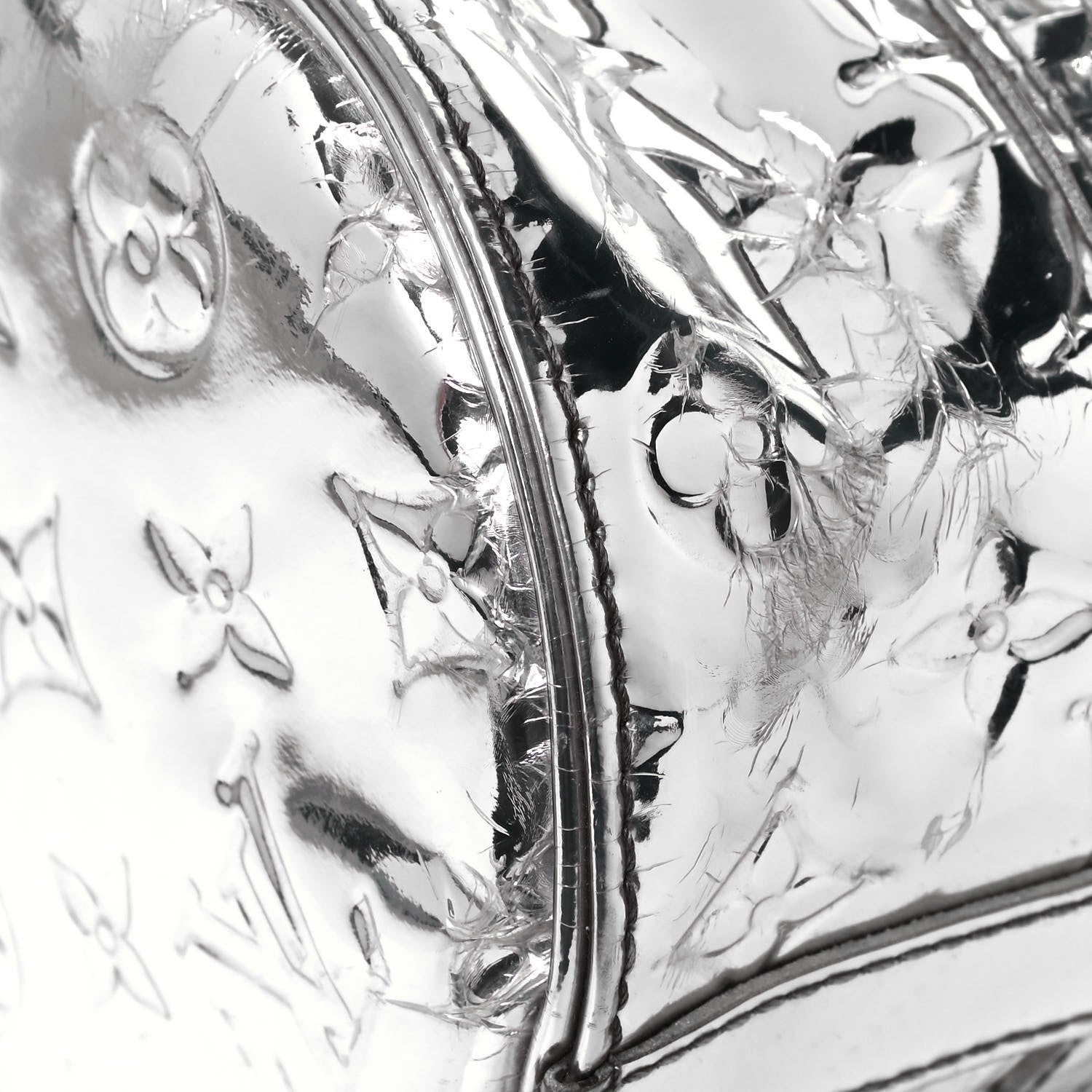 Louis Vuitton Monogram Miroir Papillon Silver 11 of 16