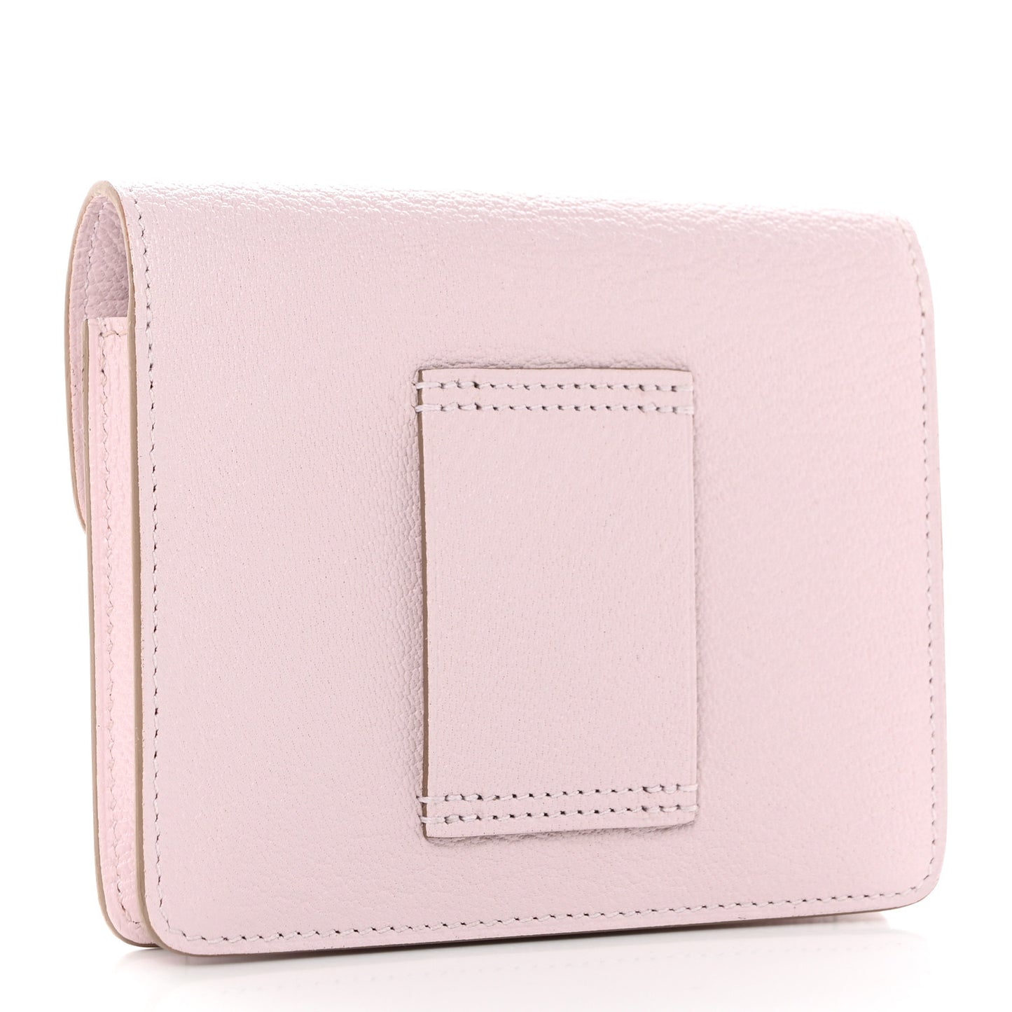 Chevre Mysore Roulis Slim Wallet Mauve Pale