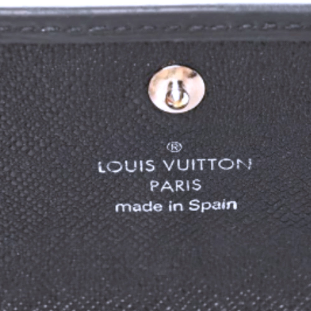 Louis Vuitton Epi Sarah Wallet Black 6 of 6