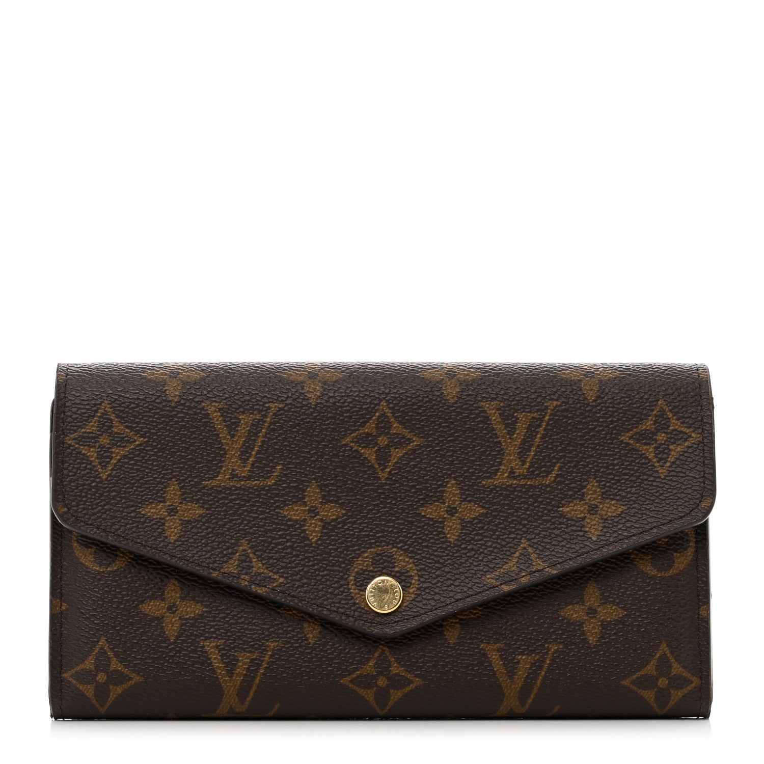 Louis Vuitton Monogram Sarah Wallet NM 1 of 8