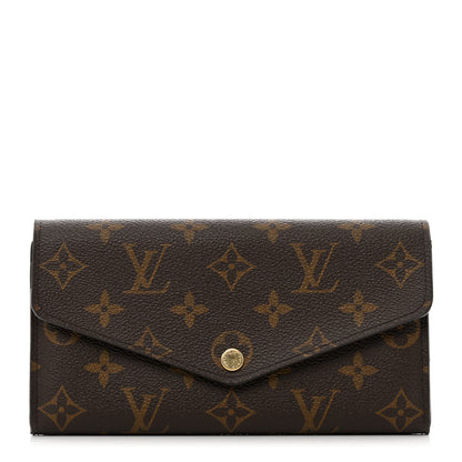 Louis Vuitton Monogram Sarah Wallet NM 1 of 8