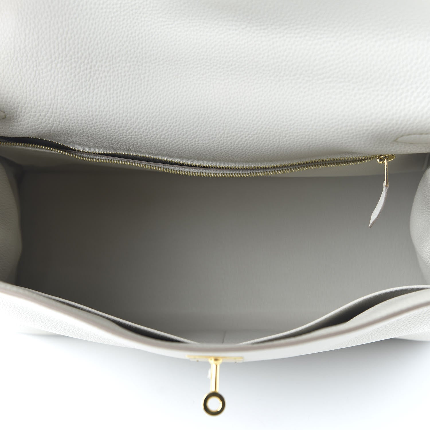 Hermes Togo Kelly Retourne 35 Gris Perle 6 of 11