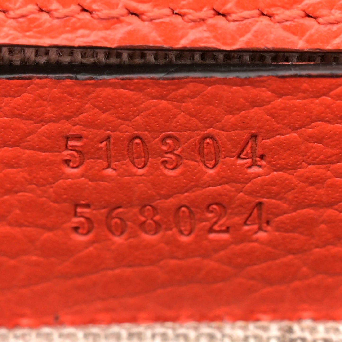 Dollar Calfskin Small Interlocking G Shoulder Bag Sun Orange