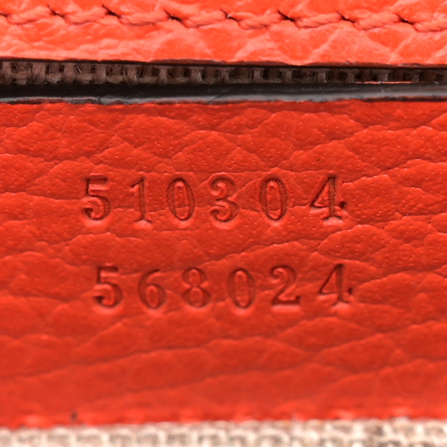 Gucci Dollar Calfskin Small Interlocking G Shoulder Bag Sun Orange 7 of 13