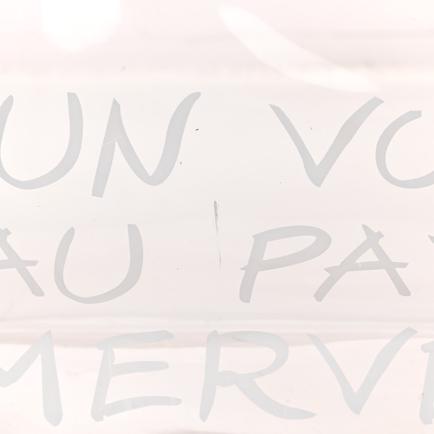 Vinyl Souvenir De L'Exposition Kelly Transparent