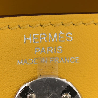 Hermes Swift Mini Lindy 20 Jaune De Naples 6 of 11