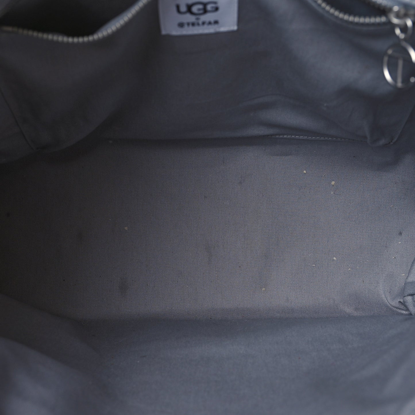 X UGG Fleece Medium Shopping Bag Grey