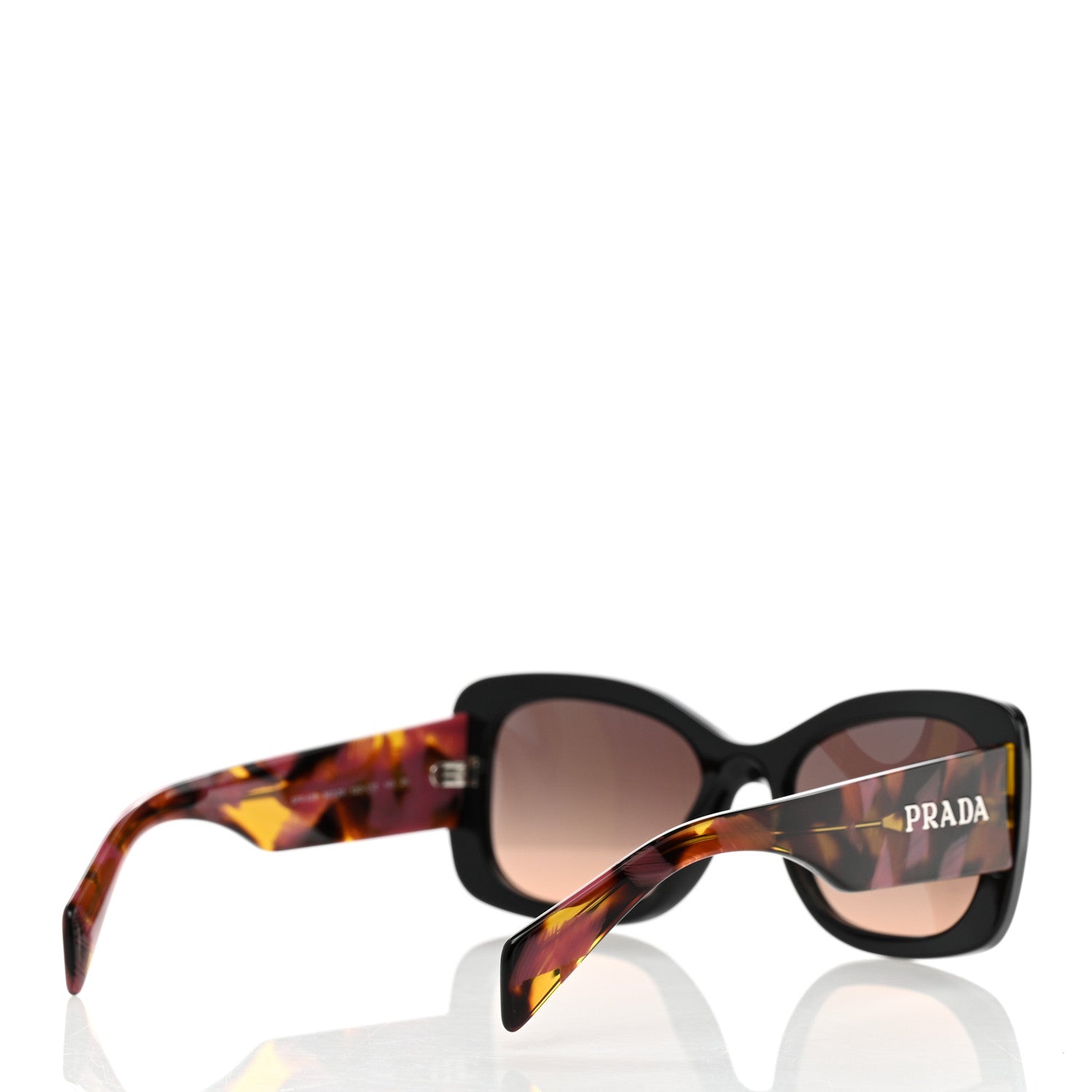 Prada Acetate Sunglasses SPR A08 Tortoise 4 of 8