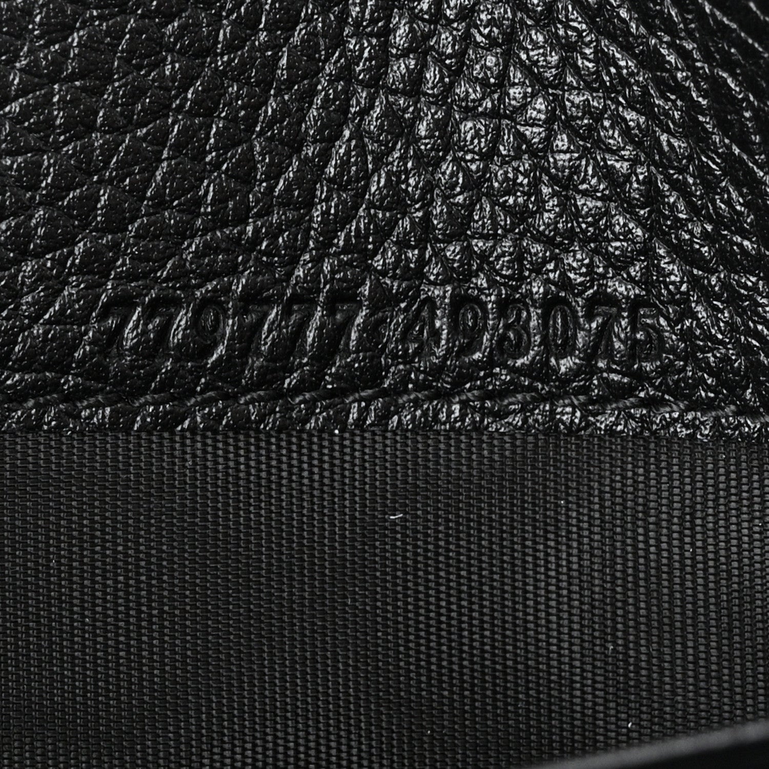 Gucci Calfskin GG Marmont Chain Wallet Black 7 of 12