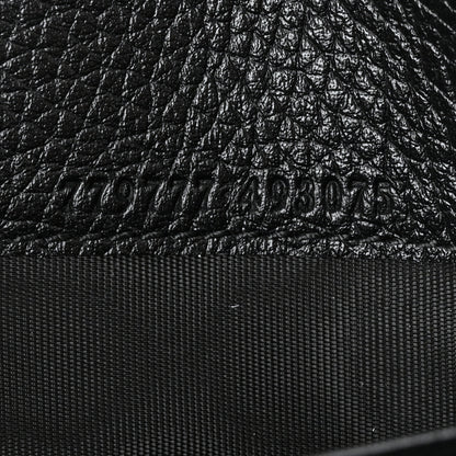 Gucci Calfskin GG Marmont Chain Wallet Black 7 of 12