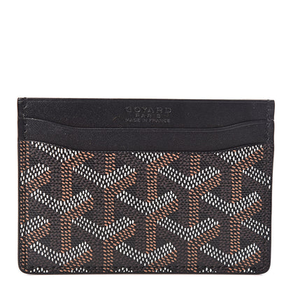 Goyard Goyardine Saint Sulpice Card Holder Black 1 of 7